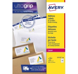 Etiquette Avery L7173-250 99,1x57mm blanc 2500 pièces