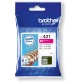 Brother LC421M - magenta - original - ink cartridge