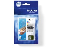 Brother LC-421VAL PagePack 4 pc(s) Original Standard Yield Black, Cyan, Magenta, Yellow