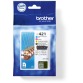 Brother LC421 - 4-pack - black, yellow, cyan, magenta - original - ink cartridge