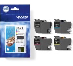 Brother inktcartridge,  200 pagina's, OEM LC-421VAL, 4 kleuren