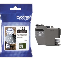 Brother inktcartridge, 550 pagina's, OEM LC-422BK, zwart