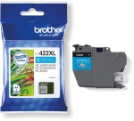 Brother Tintenpatrone, 1.500 Seiten, OEM LC-422XLC, cyan