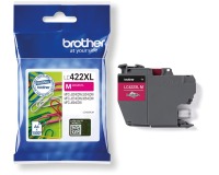 Brother cartouche d'encre, 1.500 pages, OEM LC-422XLM, magenta