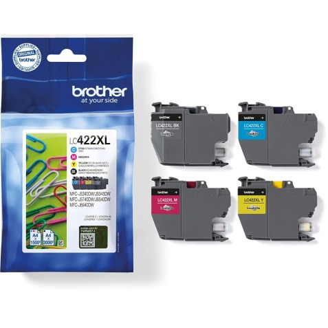 Brother LC-422XLVAL ink cartridge