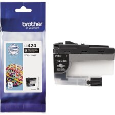 Brother cartouche d'encre, 750 pages, OEM LC-424BK, noir