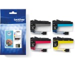 Brother cartouche d'encre, 750 pages, OEM LC-424VAL, 4 couleurs
