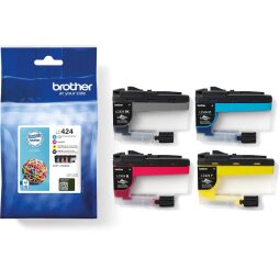 Brother - 4er-Pack - Schwarz, Gelb, Cyan, Magenta - original - Tintenpatrone