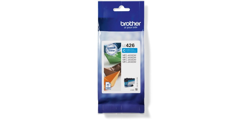 Brother cartouche d'encre, 1.500 pages, OEM LC-426C, cyan