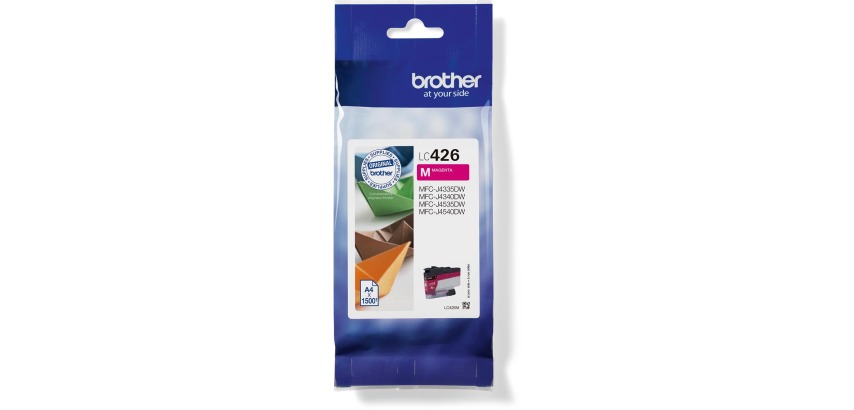 Brother cartouche d'encre, 1.500 pages, OEM LC-426M, magenta