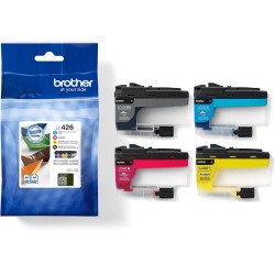 Brother cartouche d'encre, 1.500 - 3.000 pages, OEM LC-426VAL, 4 couleurs