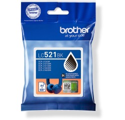 Brother LC521BK Genuine Ink Cartridge - Black