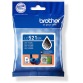 Brother inktcartridge, 500 pagina's, OEM LC-521BK, zwart