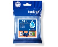 Brother LC521C Genuine Ink Cartridge - Cyan