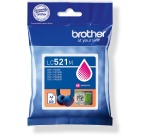 Brother inktcartridge, 500 pagina's, OEM LC-521M, magenta