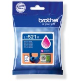 Brother cartouche d"encre, 500 pages, OEM LC-521M, magenta