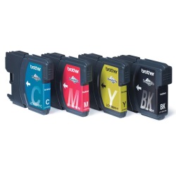 Brother cartouche d'encre, 750 - 900 pages, OEM LC-1100HYVALBP, 4 couleurs
