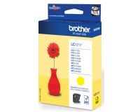 Brother LC121Y - yellow - original - ink cartridge