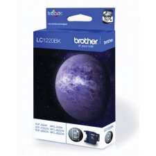 Brother inktcartridge, 300 pagina's, OEM LC-1220BK, zwart