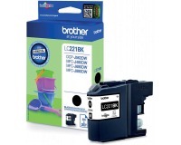 Brother cartouche d'encre, 260 pages, OEM LC-221BKBP, noir