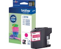 Brother cartouche d'encre, 260 pages, OEM LC-221MBP, magenta