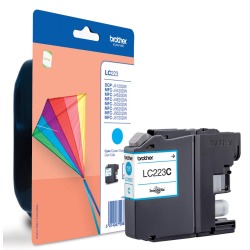 BROTHER LC-223 ink cartridge cyan standard capacity 550 pages 1-pack blister without alarm