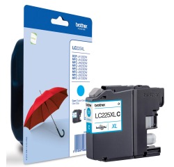 Brother LC-225XLCBP - High Yield - cyan - original - ink cartridge