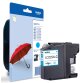 Brother inktcartridge, 1.200 pagina's, OEM LC-225XLC, cyaan, op blister