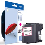 Brother inktcartridge, 1200 pagina's, OEM LC-225XLM, magenta, op blister