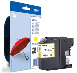 Brother LC225XLYBP - High Yield - yellow - original - ink cartridge