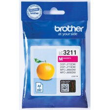 Brother LC3211M - magenta - original - ink cartridge