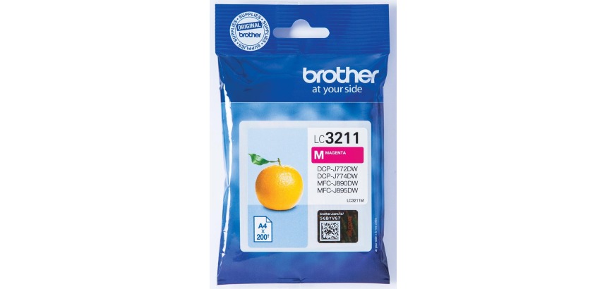 Brother LC3211M - magenta - original - ink cartridge