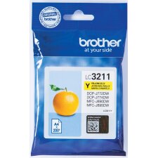 Cartridge Brother LC3211 afzonderlijke kleuren hoge capaciteit voor inkjetprinter