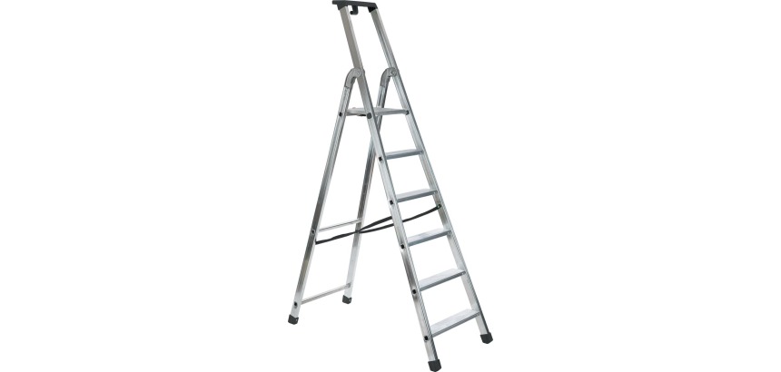 Galico escabeau industriel quadra, 6 marches