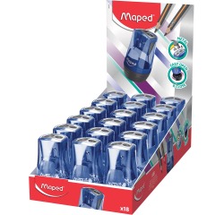 Maped Potloodslijper Tonic Metal 2-gaats, doos van 18 stuks