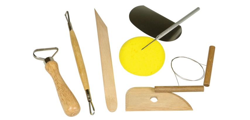 Basisset klei, set met 6 stuks