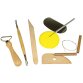 Basisset klei, set met 6 stuks