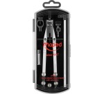 Maped passer N°421, 4-delige passerdoos: 1 boogpasser, verlengstang 140 mm, vulling en adaptor