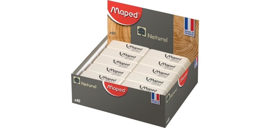 Maped Radierer Zeichnen Smiling Planet weiß