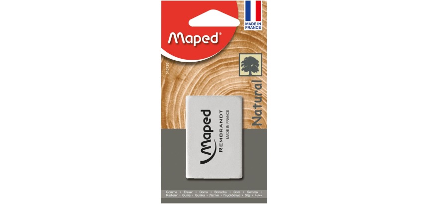 Maped Rembrandt eraser, extra large, white, 1-piece blister