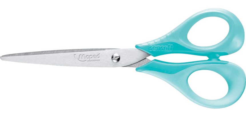 Maped Sensoft Scissors 160cm assorted pastel