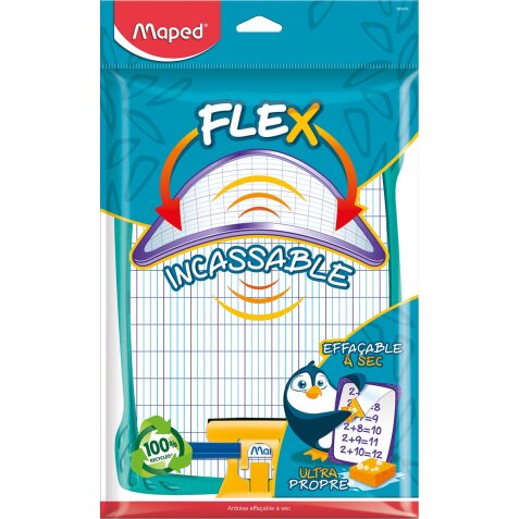 Maped tableau blanc Flex, incassable, ft 213 x 289 mm