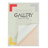 Gallery millimeterpapier, ft 21 x 29,7 cm (A4), blok van 50 vel