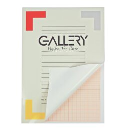 Gallery papier millimétré, ft 21 x 29,7 cm (A4)
