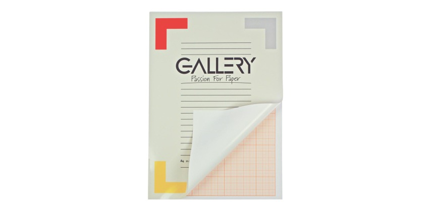 Gallery graph paper, ft 21 x 29.7 cm (A4)