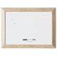 Bi-Office Tableau blanc magnétique Kamashi avec cadre naturel