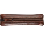 Maverick trousse en cuir, plate, brun