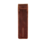 Pennenetui Maverick The Original 2-delig leer bruin