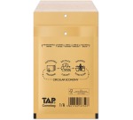Comebag enveloppes à bulles d'air, ft 100 x 165 mm, avec bande adhésive, brun, boîte de 200 pièces