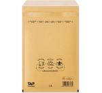 Comebag enveloppes à bulles d'air, ft 230 x 340 mm, avec bande adhésive, brun, boîte de 100 pièces